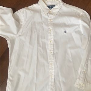 White Ralph Lauren Oxford